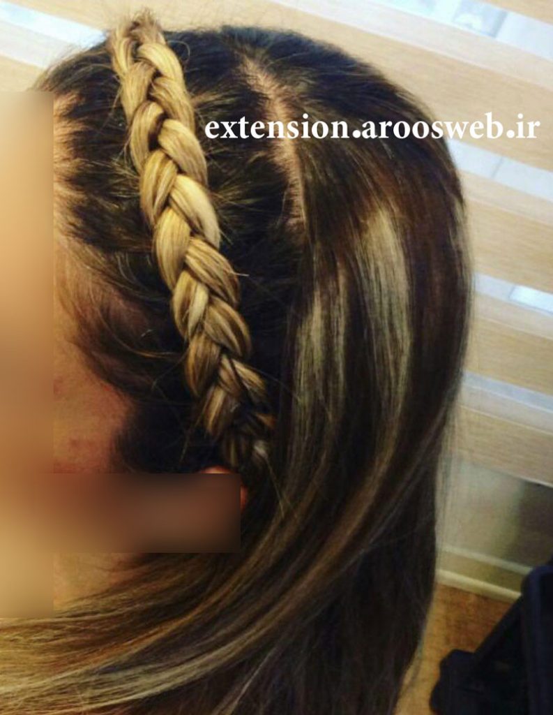 آموزش اکستنشن مو با بافت